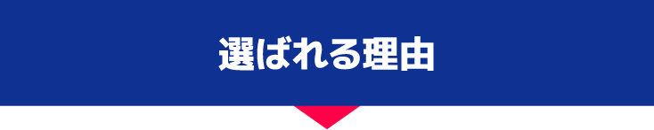 選ばれる理由