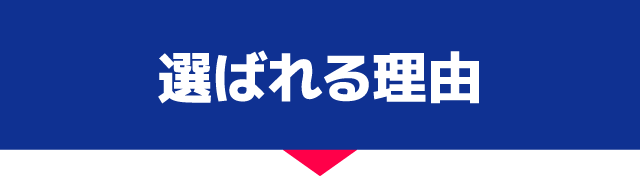 選ばれる理由